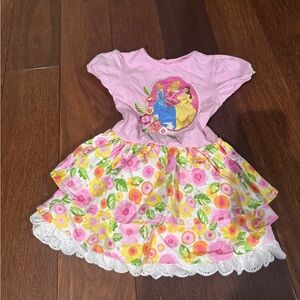 Disney princess dress size 4t used once